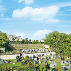 陽光台霊園外観図