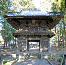 小山田城址墓苑・大山寺外観図