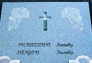 洋型墓石特別彫刻