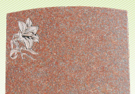 洋型墓石特別彫刻